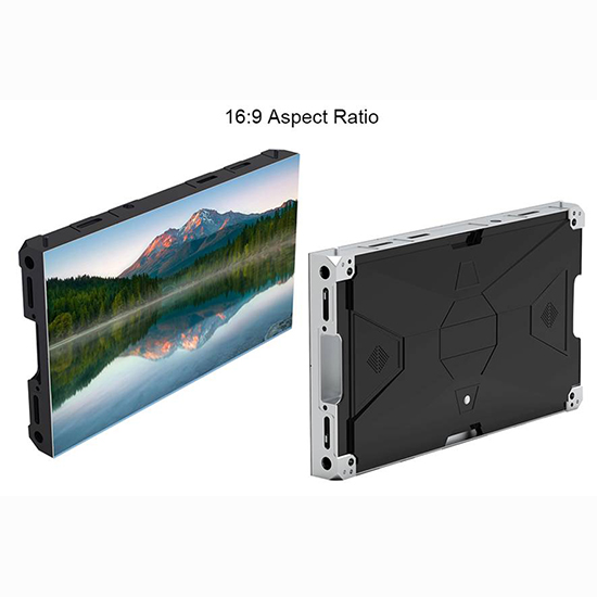 LSA seriyali yopiq HD 4K va 2k LED televizor 16: 9 nisbat nisbati old xizmati paneli Kichik piksel balandligi LED video devor displeyi