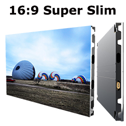 LSP seriyali Super Slim 600 * 337,5 mm ingichka piksel balandligi 16: 9 tomonlar nisbati, 2K / 4K / 8K LED televizorlari uchun panelning narxini tejaydigan video devor